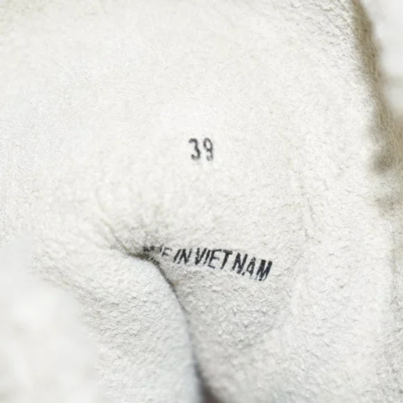 $650 RAG & BONE Natural Lace-up Shearling Ankle Boots COMBAT PLATFORM  39 (PA3) - Picture 10 of 10